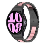 三珠不鏽鋼錶帶，適用於 Samsung Galaxy Watch 6 / 6 Classic