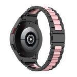 三珠不鏽鋼錶帶，適用於 Samsung Galaxy Watch 6 / 6 Classic