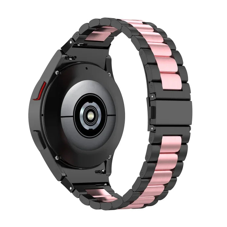 三珠不鏽鋼錶帶，適用於 Samsung Galaxy Watch 6 / 6 Classic