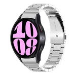三珠不鏽鋼錶帶，適用於 Samsung Galaxy Watch 6 / 6 Classic