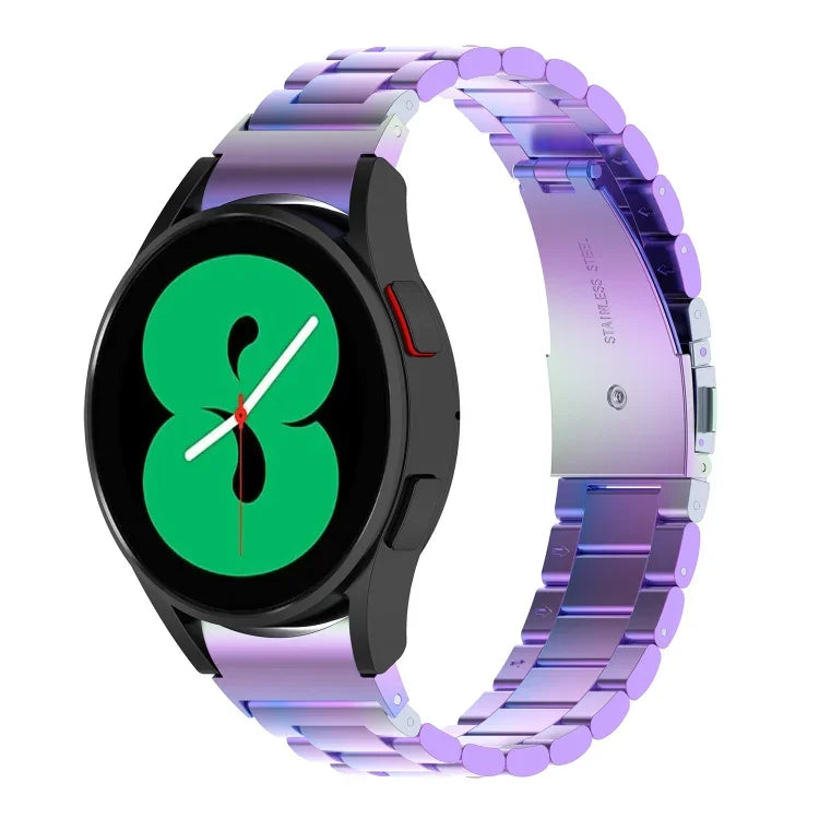 三珠不鏽鋼錶帶，適用於 Samsung Galaxy Watch 6 / 6 Classic