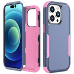 通勤防震 TPU + PC 手機殼，適用於 iPhone 16 Pro Max、iPhone 16 Pro、iPhone 16 Plus、iPhone 16、iPhone 15 Pro Max