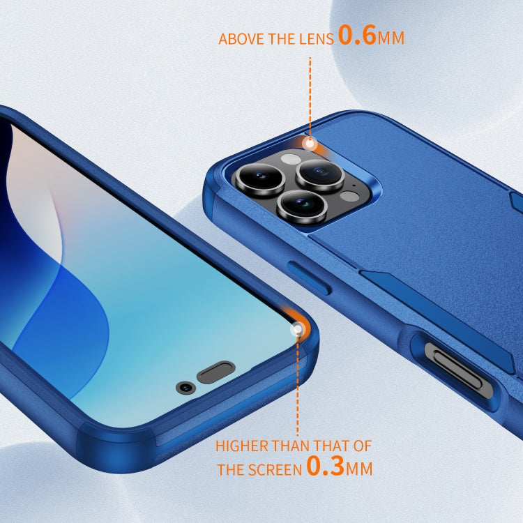 通勤防震 TPU + PC 手機殼，適用於 iPhone 16 Pro Max、iPhone 16 Pro、iPhone 16 Plus、iPhone 16、iPhone 15 Pro Max
