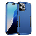 通勤防震 TPU + PC 手機殼，適用於 iPhone 16 Pro Max、iPhone 16 Pro、iPhone 16 Plus、iPhone 16、iPhone 15 Pro Max