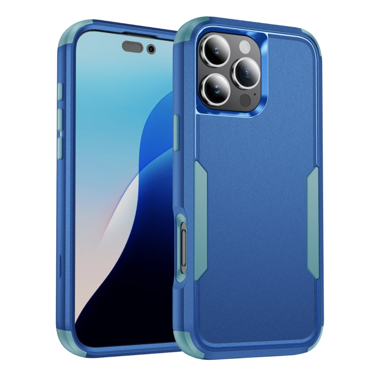 通勤防震 TPU + PC 手機殼，適用於 iPhone 16 Pro Max、iPhone 16 Pro、iPhone 16 Plus、iPhone 16、iPhone 15 Pro Max