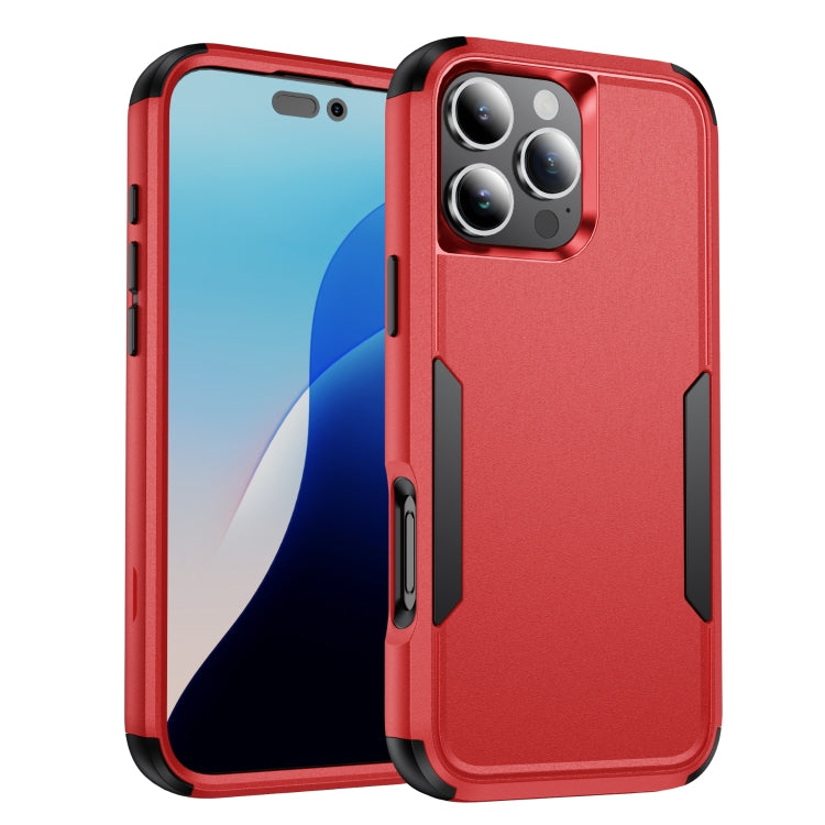 通勤防震 TPU + PC 手機殼，適用於 iPhone 16 Pro Max、iPhone 16 Pro、iPhone 16 Plus、iPhone 16、iPhone 15 Pro Max