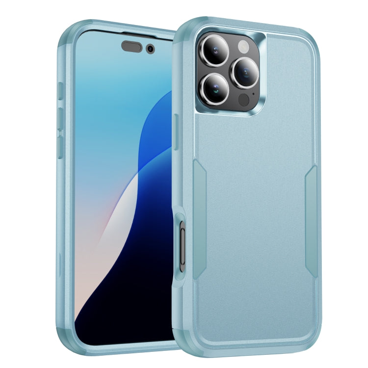 通勤防震 TPU + PC 手機殼，適用於 iPhone 16 Pro Max、iPhone 16 Pro、iPhone 16 Plus、iPhone 16、iPhone 15 Pro Max