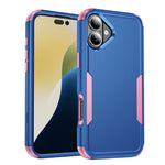通勤防震 TPU + PC 手機殼，適用於 iPhone 16 Pro Max、iPhone 16 Pro、iPhone 16 Plus、iPhone 16、iPhone 15 Pro Max