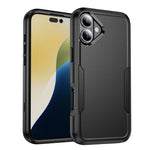 通勤防震 TPU + PC 手機殼，適用於 iPhone 16 Pro Max、iPhone 16 Pro、iPhone 16 Plus、iPhone 16、iPhone 15 Pro Max