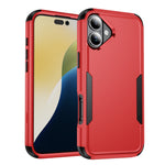 通勤防震 TPU + PC 手機殼，適用於 iPhone 16 Pro Max、iPhone 16 Pro、iPhone 16 Plus、iPhone 16、iPhone 15 Pro Max