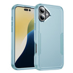 通勤防震 TPU + PC 手機殼，適用於 iPhone 16 Pro Max、iPhone 16 Pro、iPhone 16 Plus、iPhone 16、iPhone 15 Pro Max