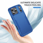 通勤防震 TPU + PC 手機殼，適用於 iPhone 17 Pro Max、iPhone 17 Pro、iPhone 17、iPhone Air