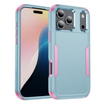 通勤防震 TPU + PC 手機殼，適用於 iPhone 17 Pro Max、iPhone 17 Pro、iPhone 17、iPhone Air