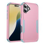 通勤防震 TPU + PC 手機殼，適用於 iPhone 17 Pro Max、iPhone 17 Pro、iPhone 17、iPhone Air