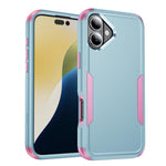 通勤防震 TPU + PC 手機殼，適用於 iPhone 17 Pro Max、iPhone 17 Pro、iPhone 17、iPhone Air
