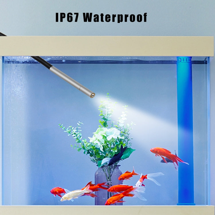 P40 3.9mm 紅色高清防水便攜式一體化手持垂直屏工業內窺鏡，2m，5m，10m