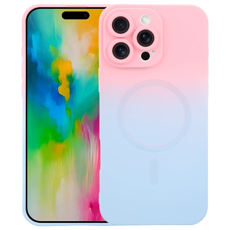 液態 TPU 矽膠漸層 MagSafe 手機殼，適用於 iPhone 17e / 16e、iPhone 17 Pro Max、iPhone 17 Pro、iPhone 17、iPhone Air、iPhone 16 Pro Max、iPhone 16 Pro、iPhone 16 Plus