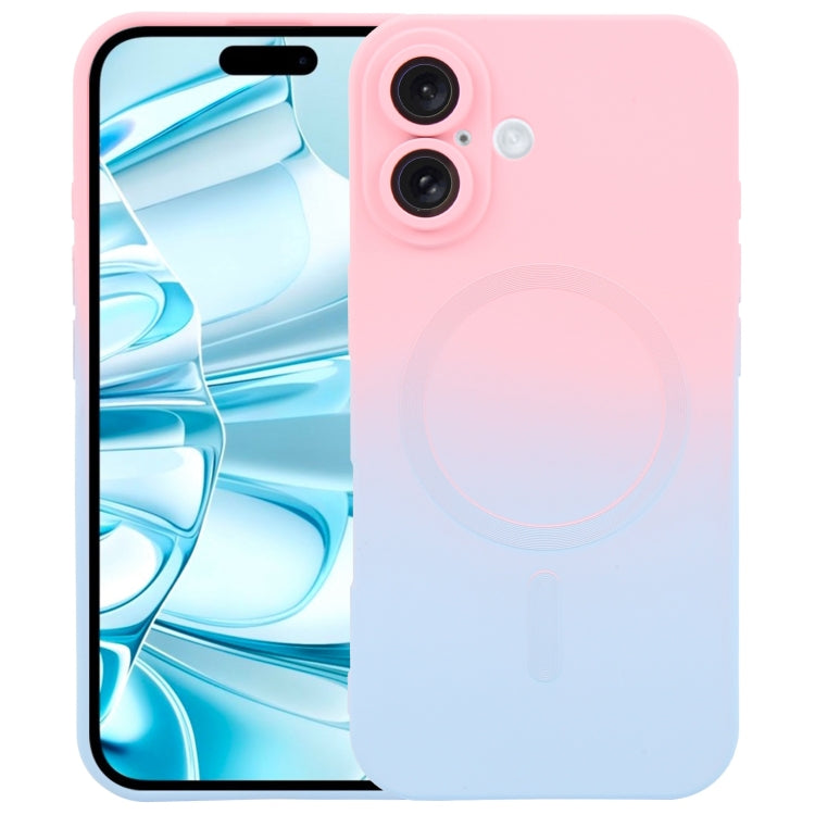 液態 TPU 矽膠漸層 MagSafe 手機殼，適用於 iPhone 17e / 16e、iPhone 17 Pro Max、iPhone 17 Pro、iPhone 17、iPhone Air、iPhone 16 Pro Max、iPhone 16 Pro、iPhone 16 Plus