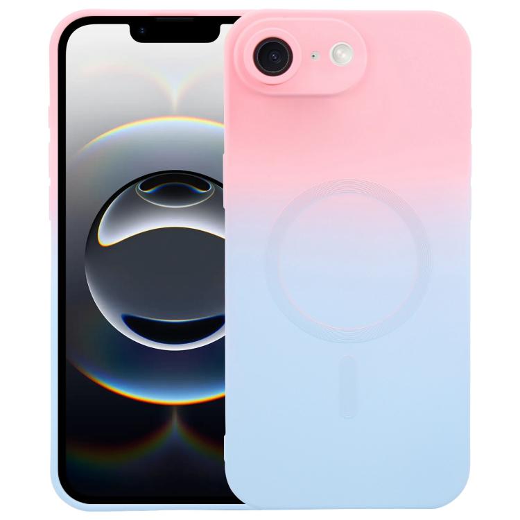 液態 TPU 矽膠漸層 MagSafe 手機殼，適用於 iPhone 17e / 16e、iPhone 17 Pro Max、iPhone 17 Pro、iPhone 17、iPhone Air、iPhone 16 Pro Max、iPhone 16 Pro、iPhone 16 Plus