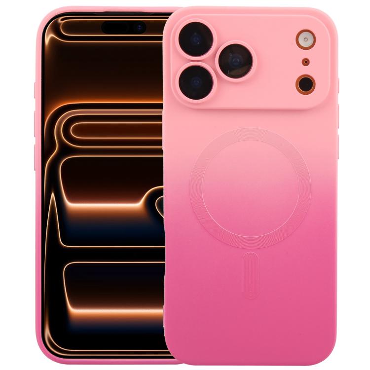 液態 TPU 矽膠漸層 MagSafe 手機殼，適用於 iPhone 17e / 16e、iPhone 17 Pro Max、iPhone 17 Pro、iPhone 17、iPhone Air、iPhone 16 Pro Max、iPhone 16 Pro、iPhone 16 Plus