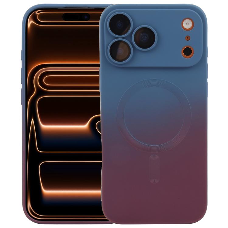 液態 TPU 矽膠漸層 MagSafe 手機殼，適用於 iPhone 17e / 16e、iPhone 17 Pro Max、iPhone 17 Pro、iPhone 17、iPhone Air、iPhone 16 Pro Max、iPhone 16 Pro、iPhone 16 Plus
