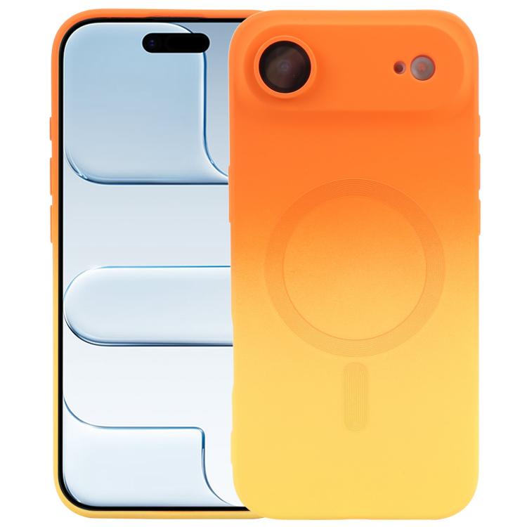 液態 TPU 矽膠漸層 MagSafe 手機殼，適用於 iPhone 17e / 16e、iPhone 17 Pro Max、iPhone 17 Pro、iPhone 17、iPhone Air、iPhone 16 Pro Max、iPhone 16 Pro、iPhone 16 Plus
