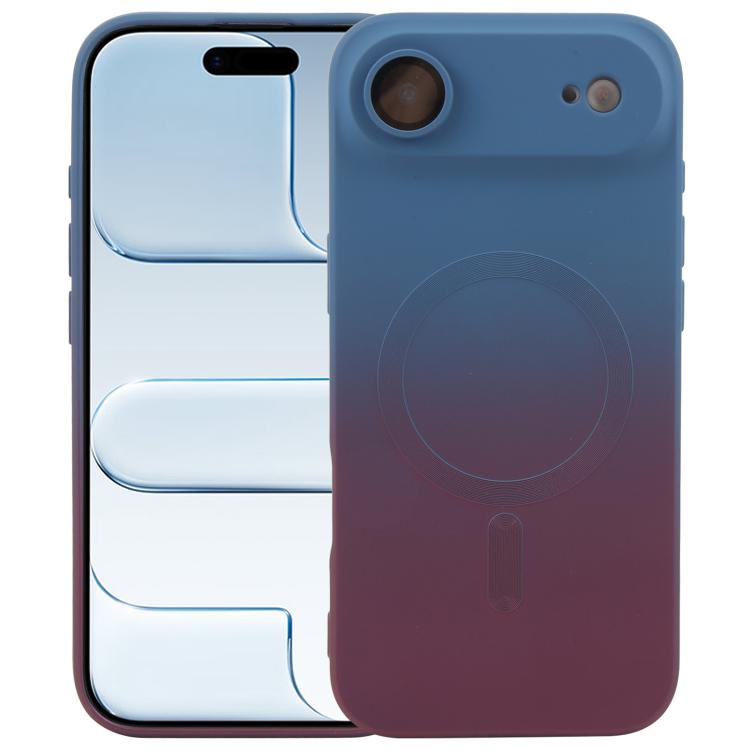 液態 TPU 矽膠漸層 MagSafe 手機殼，適用於 iPhone 17e / 16e、iPhone 17 Pro Max、iPhone 17 Pro、iPhone 17、iPhone Air、iPhone 16 Pro Max、iPhone 16 Pro、iPhone 16 Plus