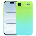 液態 TPU 矽膠漸層 MagSafe 手機殼，適用於 iPhone 17e / 16e、iPhone 17 Pro Max、iPhone 17 Pro、iPhone 17、iPhone Air、iPhone 16 Pro Max、iPhone 16 Pro、iPhone 16 Plus