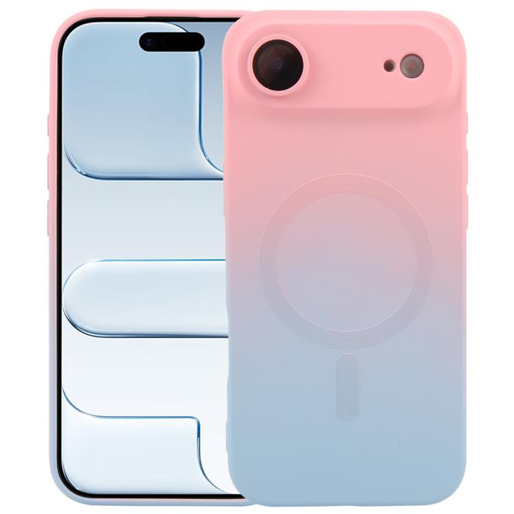 液態 TPU 矽膠漸層 MagSafe 手機殼，適用於 iPhone 17e / 16e、iPhone 17 Pro Max、iPhone 17 Pro、iPhone 17、iPhone Air、iPhone 16 Pro Max、iPhone 16 Pro、iPhone 16 Plus
