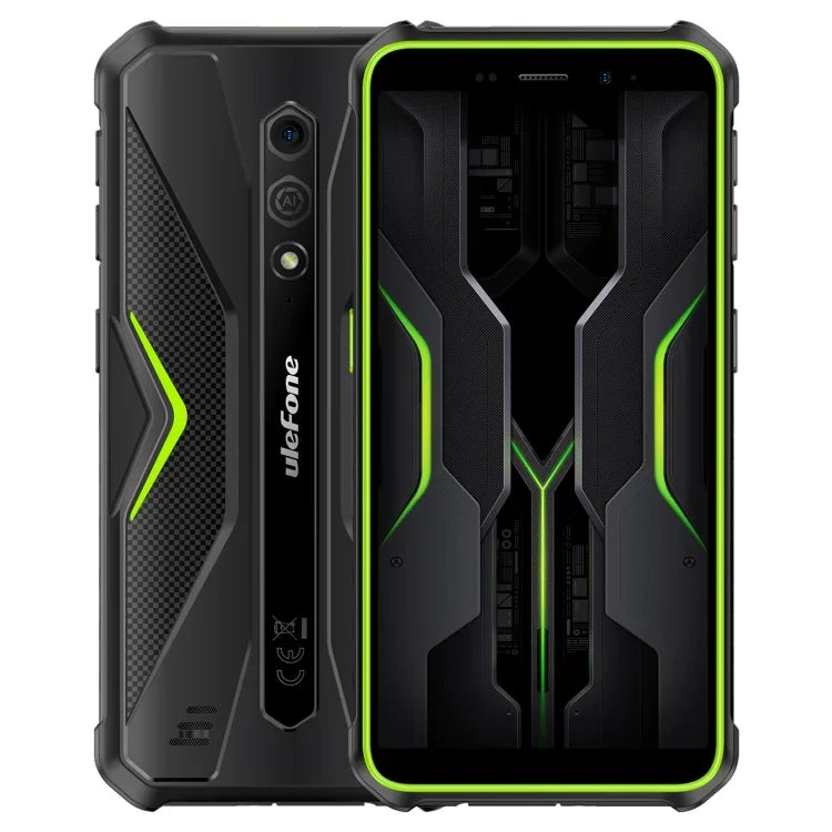 Ulefone Armor X12 Pro，IP68/IP69K 堅固型手機，5.45 吋 Android 15 MediaTek Helio G36 八核心，網絡：4G，NFC，4GB+64GB