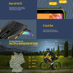 Ulefone Armor X12 Pro，IP68/IP69K 堅固型手機，5.45 吋 Android 15 MediaTek Helio G36 八核心，網絡：4G，NFC，4GB+64GB