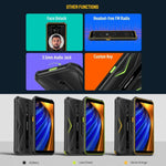 Ulefone Armor X12 Pro，IP68/IP69K 堅固型手機，5.45 吋 Android 15 MediaTek Helio G36 八核心，網絡：4G，NFC，4GB+64GB