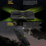 Ulefone Armor X12 Pro，IP68/IP69K 堅固型手機，5.45 吋 Android 15 MediaTek Helio G36 八核心，網絡：4G，NFC，4GB+64GB