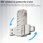 Lenovo Thinkplus MU232 USB 3.2 + USB-C / Type-C雙頭隨身碟，64GB，128GB，256GB