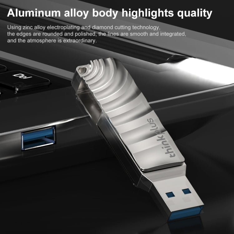 Lenovo Thinkplus MU232 USB 3.2 + USB-C / Type-C雙頭隨身碟，64GB，128GB，256GB