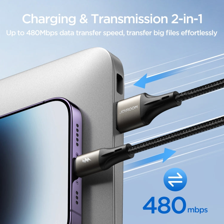 JOYROOM SA25-CL3 30W USB-C/Type-C 轉 8 Pin 快充數據線，1.2米，2米，3米