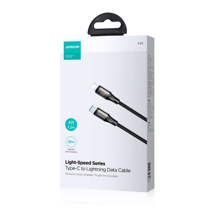 JOYROOM SA25-CL3 30W USB-C/Type-C 轉 8 Pin 快充數據線，1.2米，2米，3米