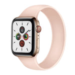 適用於 Apple Watch Series 5 & 4 44mm / 3 & 2 & 1 42mm 純色彈性矽膠替換錶帶，尺寸:S 130mm, S 130mm, 尺寸:M 143mm, M 143mm, 尺寸:L 156mm, L 156mm