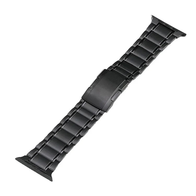 五珠龜扣鈦鋼錶帶，適用於 Apple Watch Ultra 49mm，適用於 Apple Watch SE 2023 44mm，適用於 Apple Watch Ultra 2 49mm，適用於 Apple Watch Series 9 45mm，適用於 Apple Watch SE 2022 44mm，適用於 Apple Watch Series 8 45mm，適用於 Apple Watch SE 4...