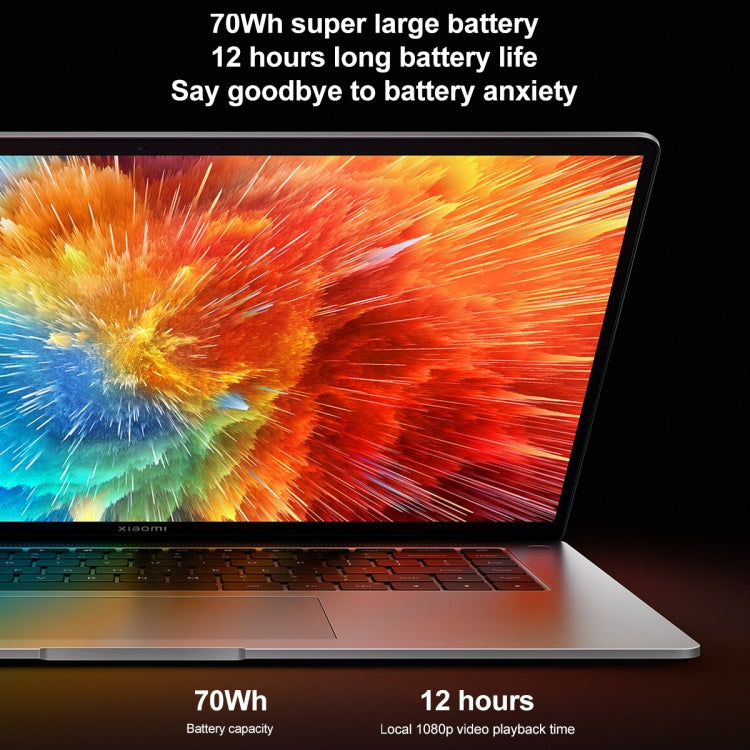 小米Book Pro 16 2022 筆記型電腦，16吋觸控螢幕 Windows 11 家用中文版，Intel 第12代 Core i7-1260P RTX2050 獨立顯示卡，i7-1260P RTX2050