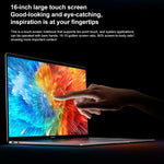小米Book Pro 16 2022 筆記型電腦，16吋觸控螢幕 Windows 11 家用中文版，Intel 第12代 Core i7-1260P RTX2050 獨立顯示卡，i7-1260P RTX2050