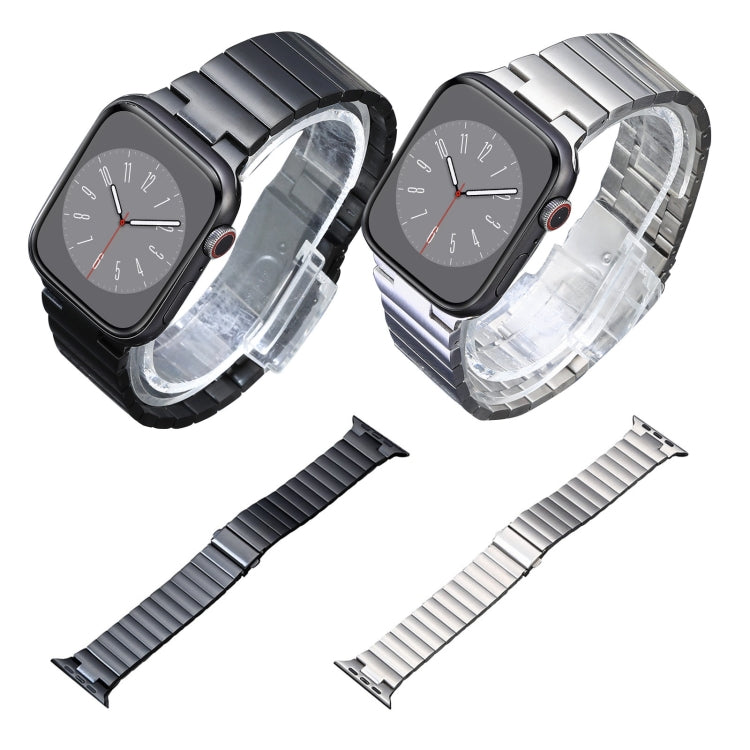 平扣不鏽鋼錶帶，適用於 Apple Watch SE 2023 44mm，Apple Watch Ultra 49mm，Apple Watch SE 2023 40mm，Apple Watch Ultra 2 49mm，Apple Watch Series 9 45mm，Apple Watch SE 2022 40mm，Apple Watch Series 9 41mm
