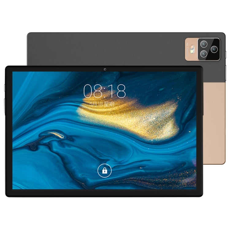 BDF P70 4G LTE 平板電腦 10.1 吋，Android 12 MTK6762 八核心，支援雙 SIM，歐規插頭，8GB+256GB