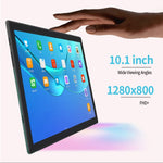 BDF P70 4G LTE 平板電腦 10.1 吋，Android 12 MTK6762 八核心，支援雙 SIM，歐規插頭，8GB+256GB