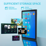 BDF P70 4G LTE 平板電腦 10.1 吋，Android 12 MTK6762 八核心，支援雙 SIM，歐規插頭，8GB+256GB