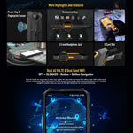 Ulefone Armor X13，IP68/IP69K 堅固型手機，6.52 吋 Android 15 MediaTek Helio G36 八核心，網絡：4G，NFC，OTG，6GB+64GB