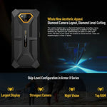 Ulefone Armor X13，IP68/IP69K 堅固型手機，6.52 吋 Android 15 MediaTek Helio G36 八核心，網絡：4G，NFC，OTG，6GB+64GB