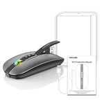 HXSJ M113 2400DPI 雙模 2.4GHz + 藍牙 5.1 無線滑鼠