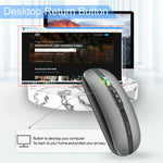 HXSJ M113 2400DPI 雙模 2.4GHz + 藍牙 5.1 無線滑鼠
