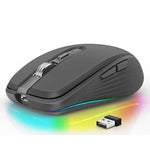 HXSJ M303 2400DPI 雙模 2.4GHz + 藍牙 5.1 無線滑鼠